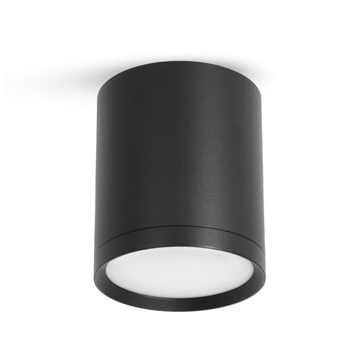 Lampa natynkowa okrągła 85x96mm GX53 czarna