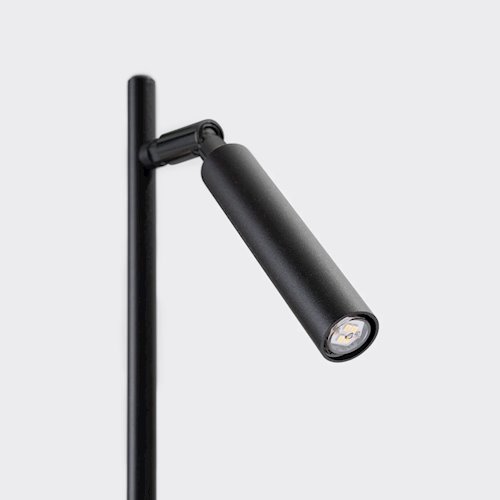 Lampa biurkowa Pastelo 1xG9 czarna