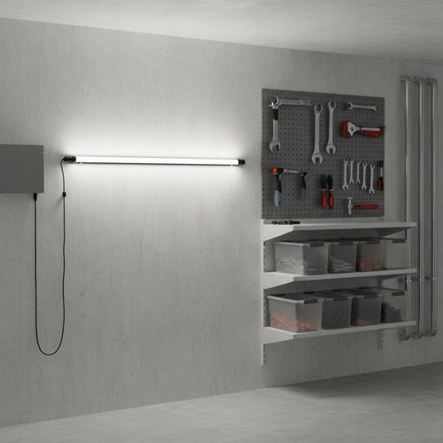 Lampa liniowa LED czarna PRO Slim IP65 120cm 36W 3820lm 4000K
