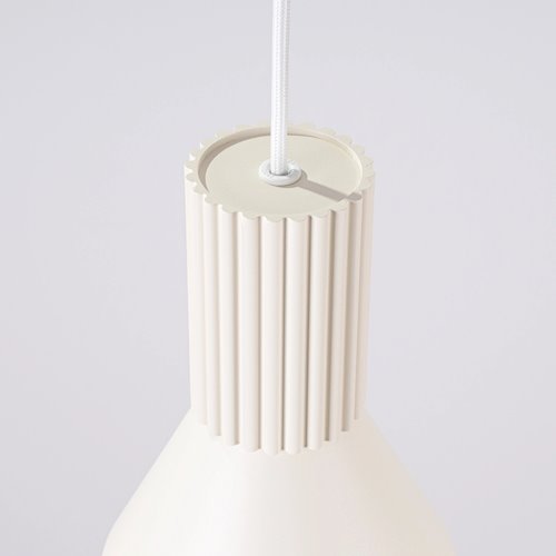 Lampa wisząca loftowa Estria 1xE14 beżowa