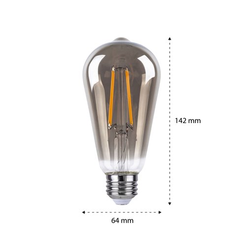 Żarówka LED E27 filament 