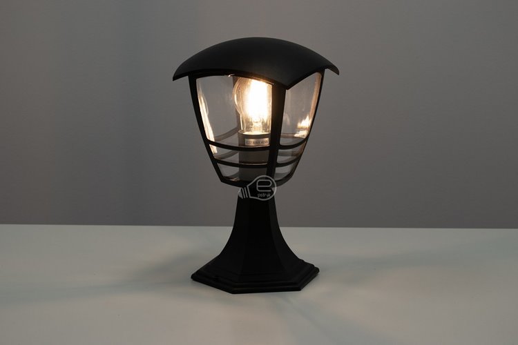 Lampa ogrodowa IMMA 30cm 1xE27 czarna