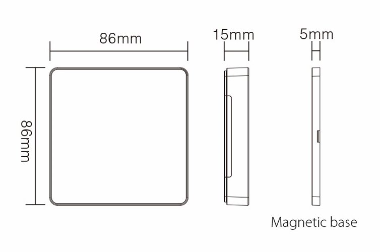 Panel Mi Light SPI B6 biały do LED cyfrowych