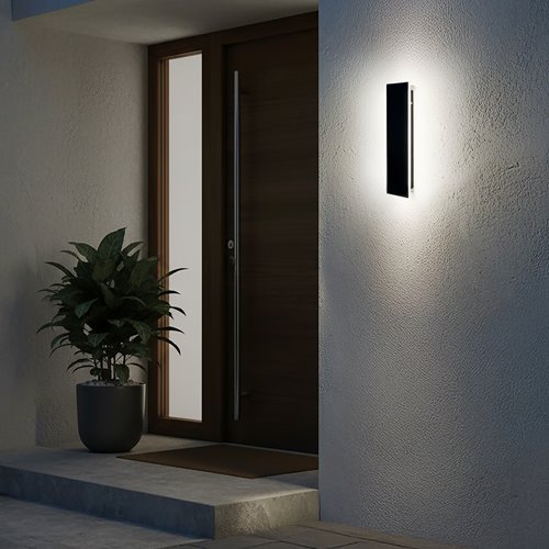 Kinkiet elewacyjny LED Mirana Wall 8W 30cm 4000K czarny
