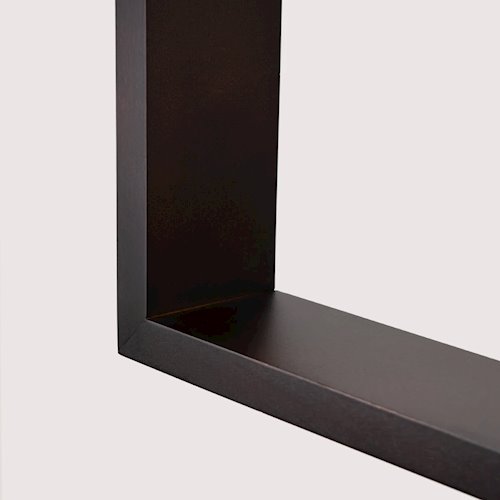 Lampa wisząca drewniana Aries 1xE27 wenge