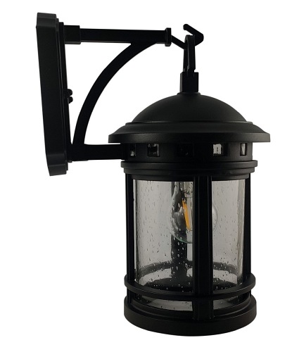 lampa elewacyjna czarna loft retro