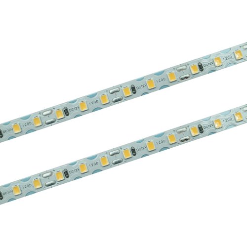 Taśma LED 12V skrętna 120xSMD2835 7W ciepła - rolka 10m