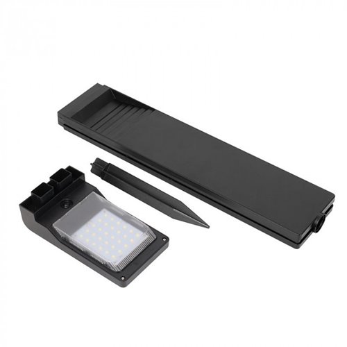 Słupek ogrodowy LED Solarny Clock 4000K