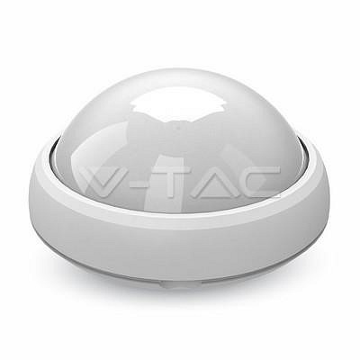 Plafon V-TAC 8W Okrągły Biały IP54 VT-8014 6000K 560lm