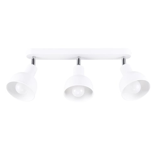 Lampa sufitowa z reflektorami Elba 3xE27 biała