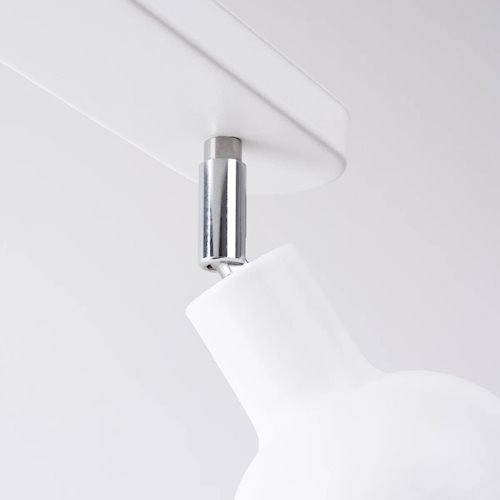 Lampa sufitowa z reflektorami Elba 2xE27 biała