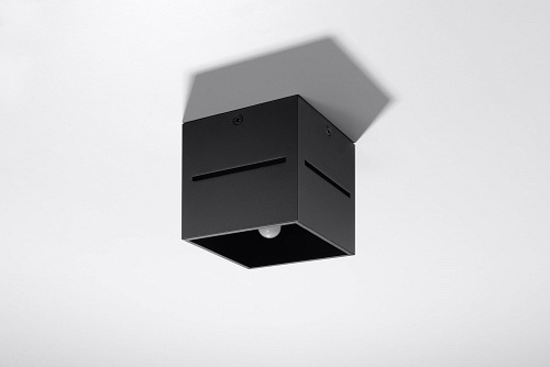 Halogen natynkowy kwadratowy LOBO 1xG9 Czarny