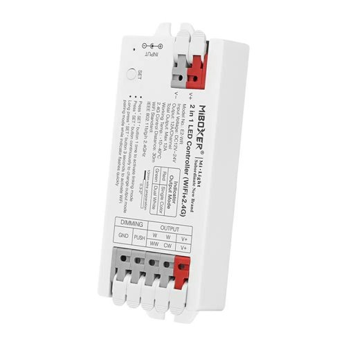 Mi-Light E2-WR Tuya SMART sterownik LED 2w1 Mono/CCT 12V-24V 12A