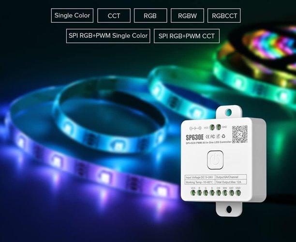 Sterownik LED Cyfrowy RGB-RGBW RF Bluetooth
