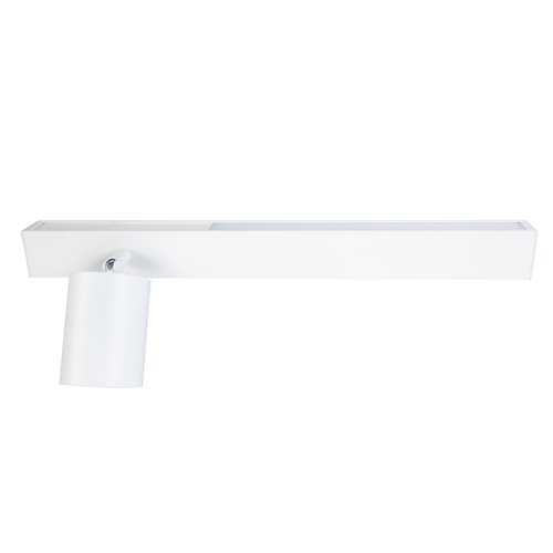 Kinkiet liniowy LED UP 5W z reflektorem GU10 Front lewy biały