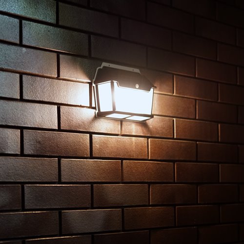 Lampa elewacyjna solarna Filo Potrójna 3000K