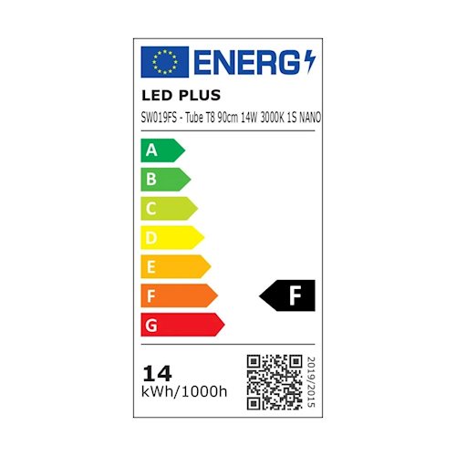 Lampa wisząca liniowa Spark 100cm 1xG13 8,5W 3000K czarna