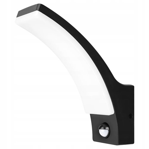 Kinkiet elewacyjny LED Gertha z czujnikiem ruchu 12W 4000K