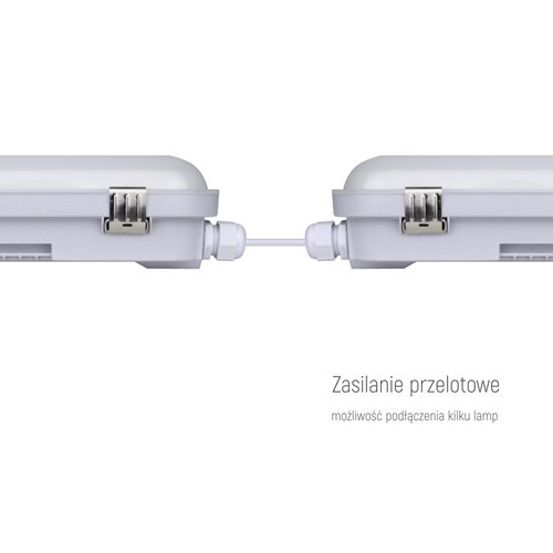 Lampa hermetyczna LED Genesis Duo 37W 5370lm 120cm
