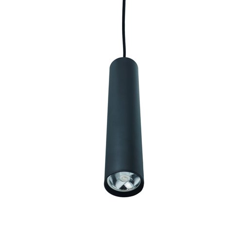 Lampa szynowa zwis 1-fazowa tuba 29cm czarna