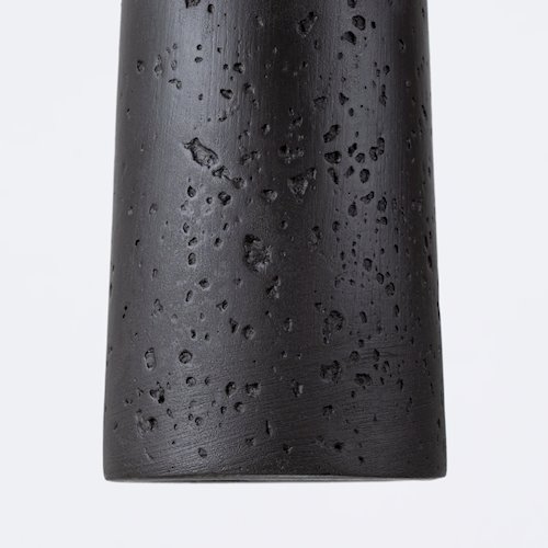 Lampa wisząca betonowa Electra 1xGU10 czarna