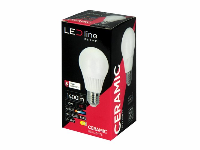 Żarówka LED E27 A60 Prime 10W 1400lm Neutralna