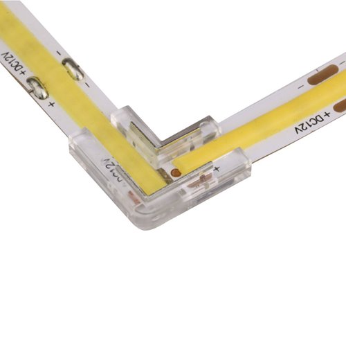 zlaczka do tasmy led cob 8mm katowa