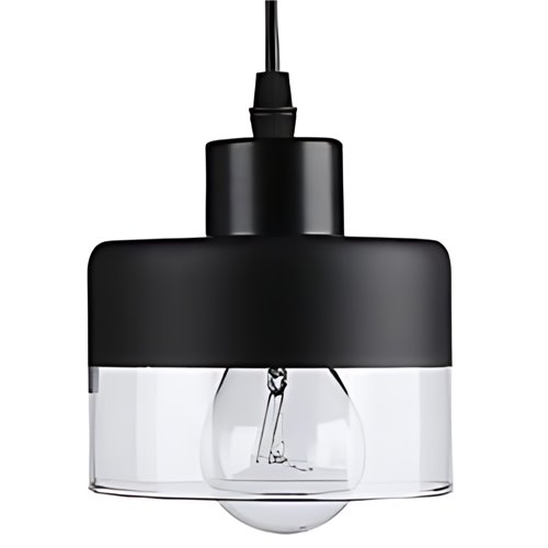 Lampa wisząca drewniana Snow podwójna 2xE27