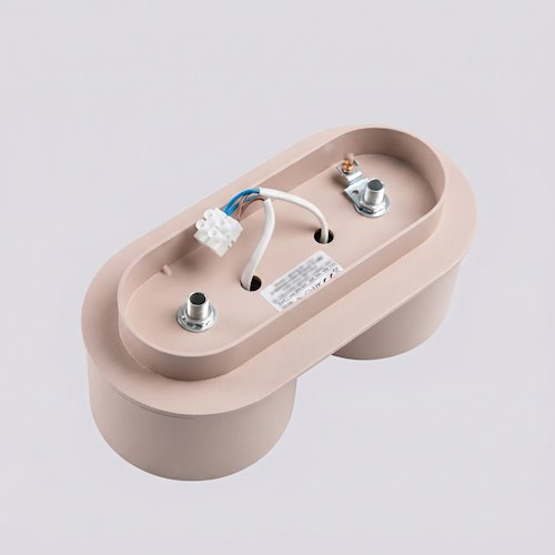 Lampa sufitowa podwójna tuba Modo 2xGx53 taupe