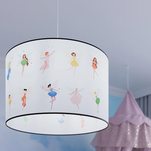 Lampa wisząca dziecięca Fairy 30 1xE27 wielokolorowa