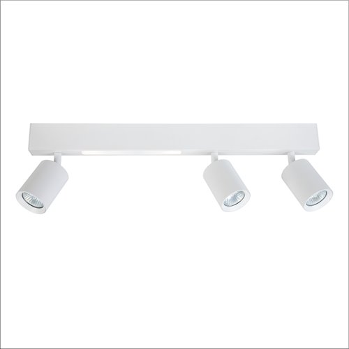 Kinkiet liniowy LED 5W + trzy reflektory GU10 - biały