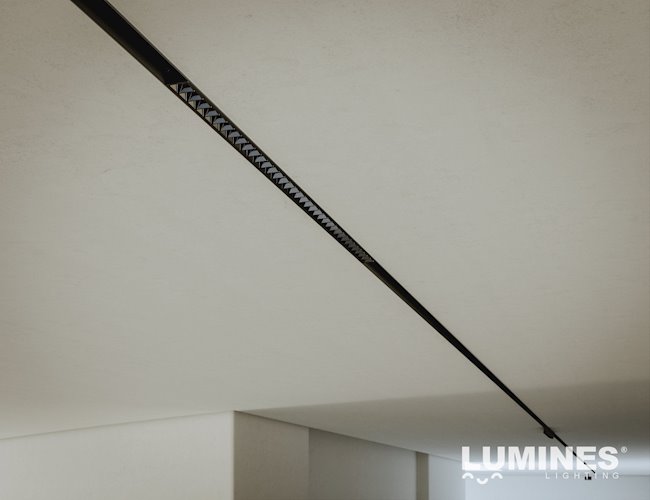 Lampa magnetyczna Grille Genesis czarna 24W 44cm 3CCT
