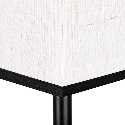 Lampa stojąca Square 1xE27 160cm czarna