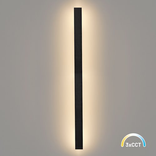 Lampa architektoniczna LED 20W 120cm Now CCT czarna