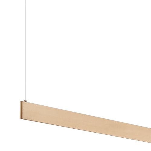 Lampa wisząca liniowa Linea 36W 120cm CRI90 CCT złota
