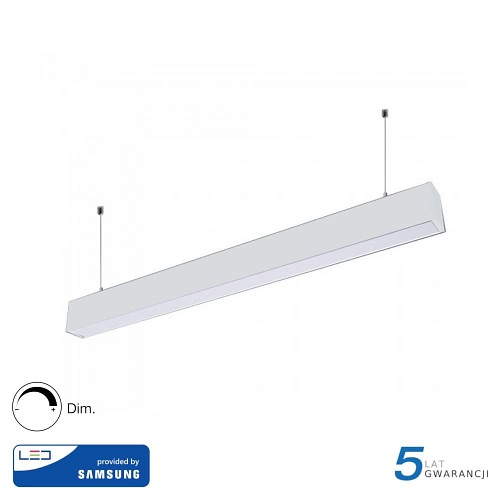 Lampa LED Linear V-TAC Samsung 60W Góra/Dół Biała 120cm VT-7-60 4000K 6000lm