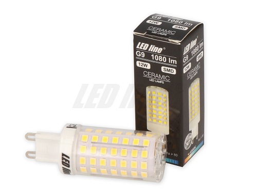 Żarówka LED G9 12W 1080lm 230V Led Line - biała dzienna