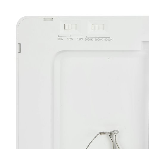 kwadratowy panel LED 18W easyfix dzienny