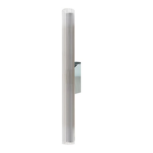 Kinkiet ścienny liniowy LED 11W 3CCT 60cm akryl chrom