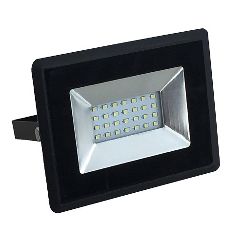 Halogen LED V-TAC 20W SMD E-Series Czarny VT-4021 6500K 1700lm