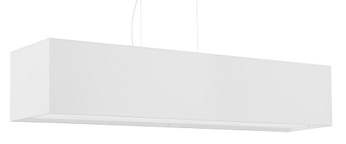 Lampa wisząca 120x30 Santa biała 5xE27