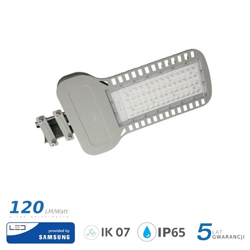 Lampa Uliczna LED V-TAC Samsung 100W 110st 120lm/W VT-104ST 4000K 12000lm