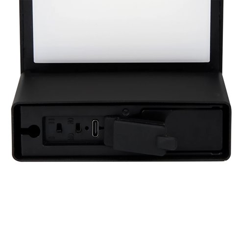 Lampa ogrodowa solarna Suntis słupek z USB 50cm