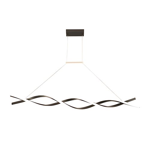 Lampa wisząca LED Libro 37W 120cm 4000K czarna