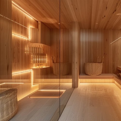 Taśma LED 24V COB IP68 Sauna Line 10W 480 LED Neutralna 5m