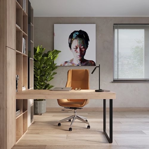 Lampa biurkowa Pastelo 1xG9 czarna