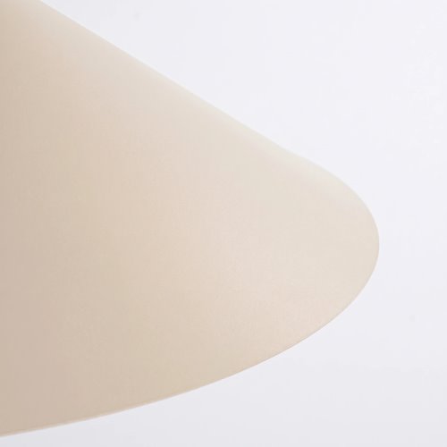 Lampa wisząca stożkowy klosz Nox 40cm 1xE27 beżowa