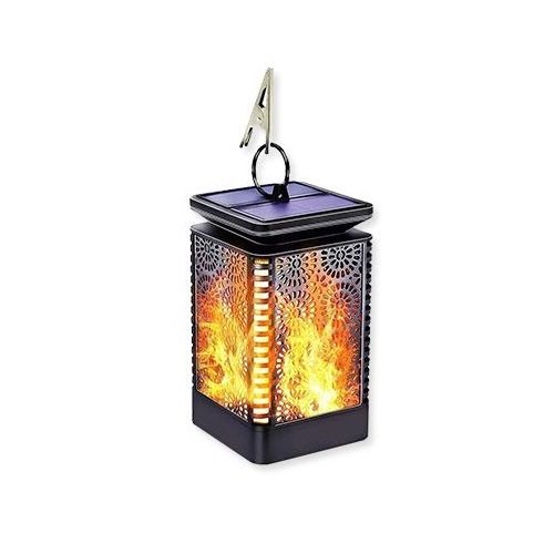 Lampion solarny LED imitacja płomienia