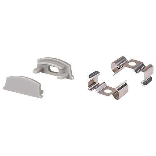 Profil LED elastyczny FLEX anodowany z kloszem mlecznym - 2 metry