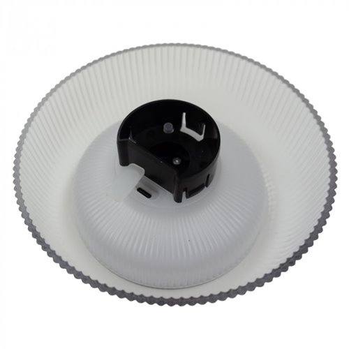 Lampa elewacyjna 2w1 solarna/USB - przezroczysty klosz